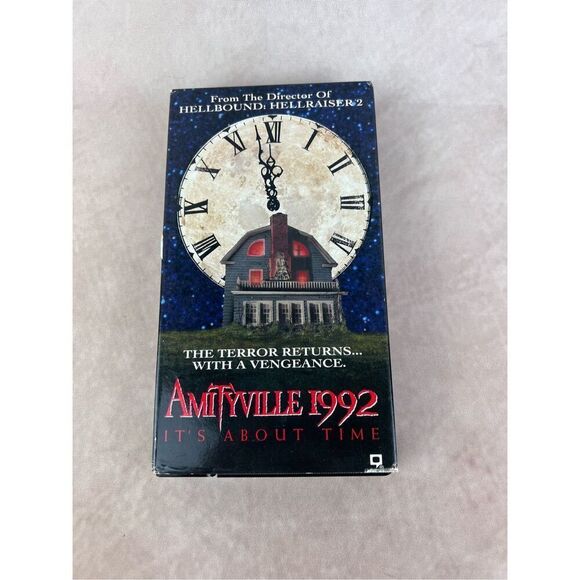 Vintage VHS Horror Amityville 1992: It’s About Time - Picture 1 of 4